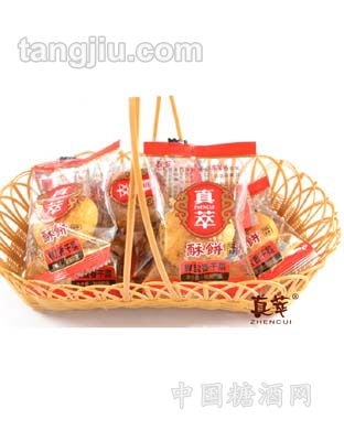 椒盐香干菜辣味独粒包装小酥饼
