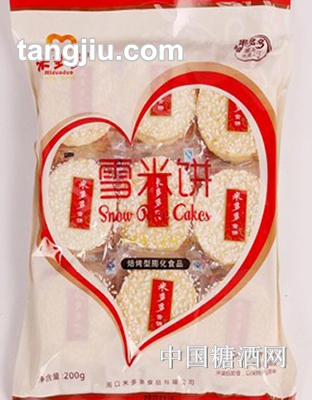米多多雪饼200克