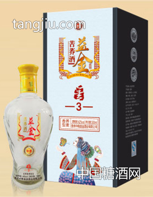 益金苦荞酒-金3