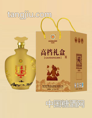 益金苦荞酒礼盒（金）