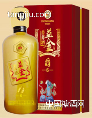 益金苦荞酒-金6