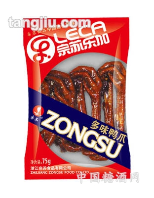 宗苏乐加多味鸭爪