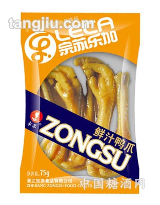 宗苏乐加鲜汁鸭爪