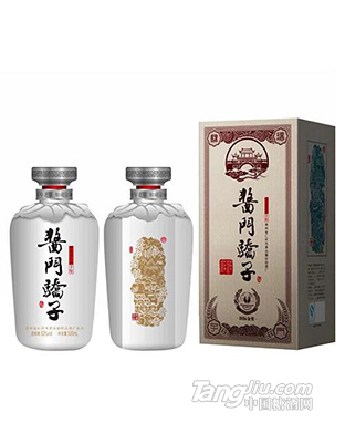 贵州酱门骄子酒白坛53度500ml