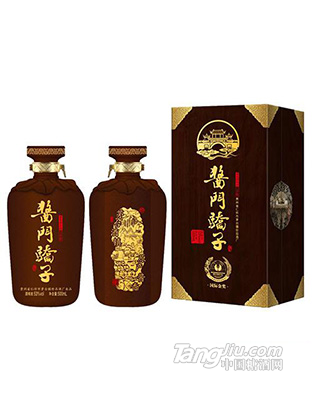 贵州酱门骄子酒棕坛53度500ml