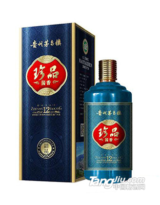 珍品酱香酒12-53度500ml