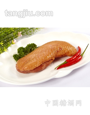 带皮烟鸡胸