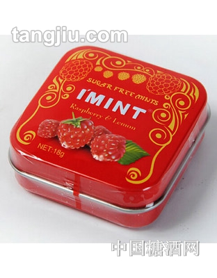 IMINT树莓味薄荷糖18g