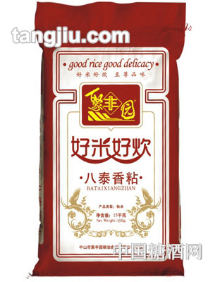 聚丰园牌好米好炊八泰香粘米15KG