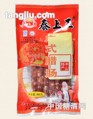 泰上王彩包广式腊肠400g