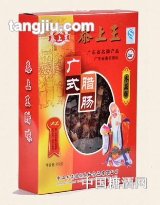 泰上王盒装冬菇腊肠454g