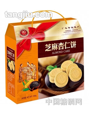 臻琪世家芝麻杏仁饼500g