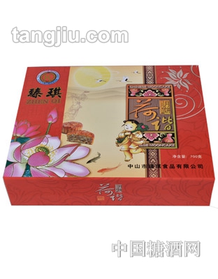 臻琪世家月饼荷谐700g