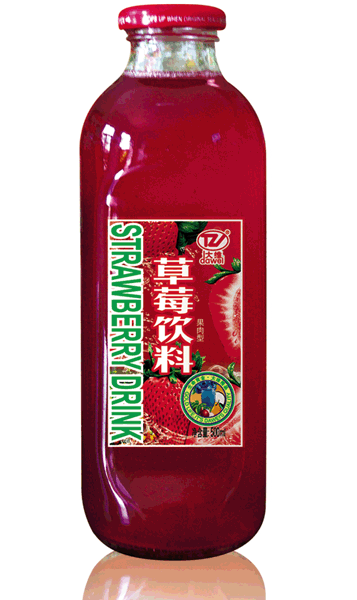 大维草莓汁果汁饮料代理