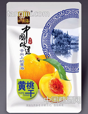 中国味道黄桃干