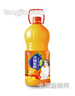 惠尔旺冰糖蜜橙果汁2.58L