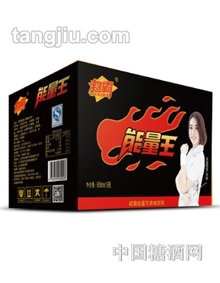 超霸能量王功能果味饮料箱装