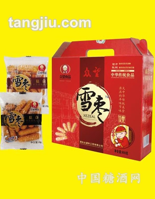 雪枣礼盒400g