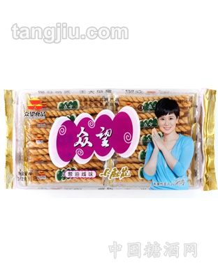 众望麻花312g葱油咸味