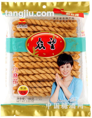 众望麻花100g葱油咸味