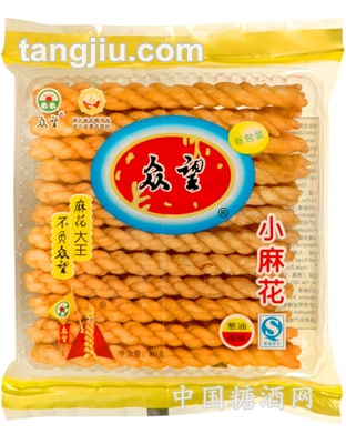 众望麻花80g葱油咸味