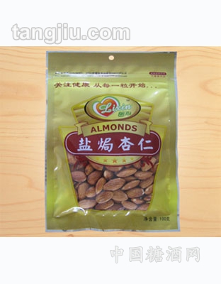 盐焗杏仁100g