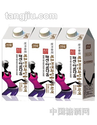 韩版妙妙瘦鸭梨醋370ml