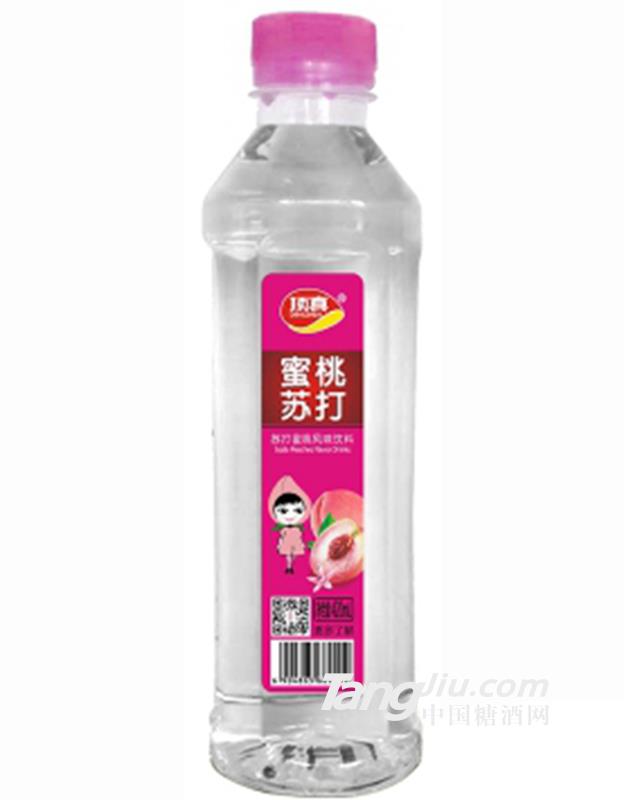 顶真蜜桃苏打风味饮料420ml