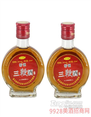 阳宫春精制三鞭酒35度125ml
