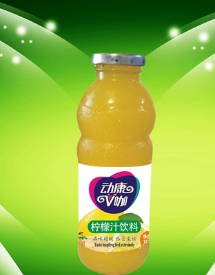 动康V咖柠檬汁饮料350ml