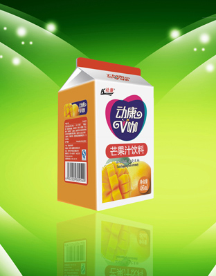 动康V咖芒果汁饮料485ml