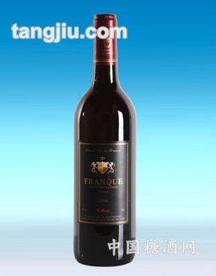法蘭克美乐红葡萄酒