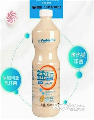 供应益正元乳酸菌1.25升透明瓶乳酸菌