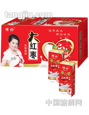 祥伦大红枣饮料250ml