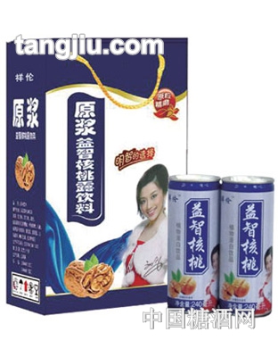 祥伦原浆核桃饮料240ml