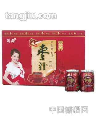 祥伦红枣汁罐装