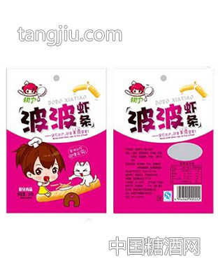 甜力波波虾条24g红色装