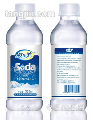 源佳美冰爽无汽苏打水350ml