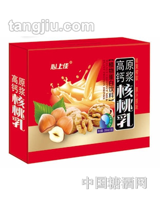心上佳原浆高钙核桃乳2箱装