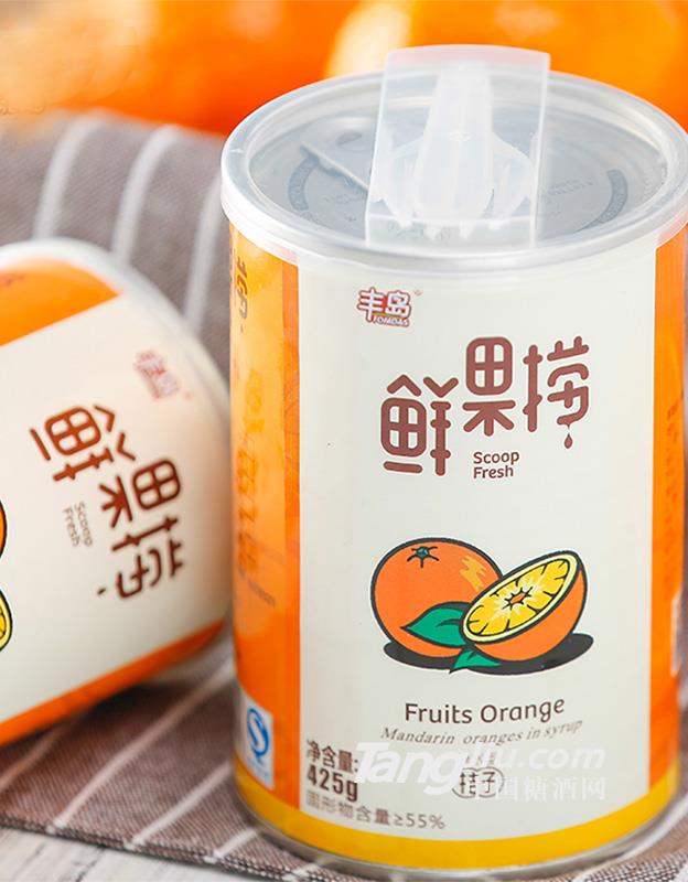 鲜果捞果罐桔子味425g