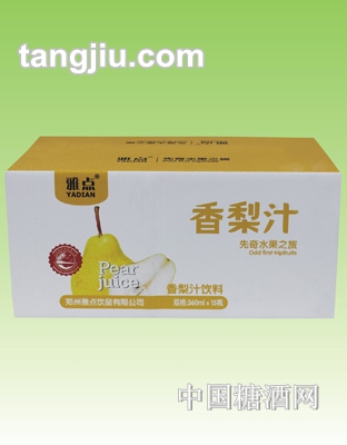 雅点香梨汁饮料-360ml