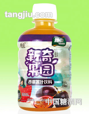 新奇果园塑瓶350ml西番莲