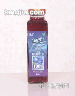 雅点蓝莓果汁420ml