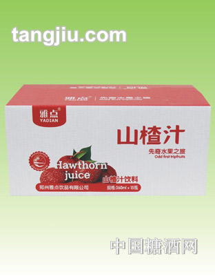 雅点山楂汁饮料-360ml