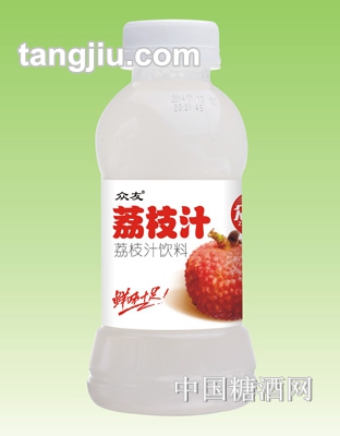 众友荔枝汁饮料360ml