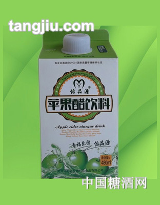 苹果醋饮料屋顶盒480ml