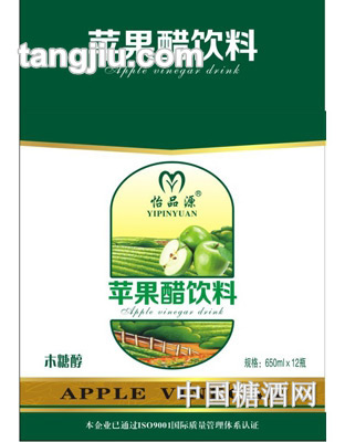 怡品源苹果醋箱650ml