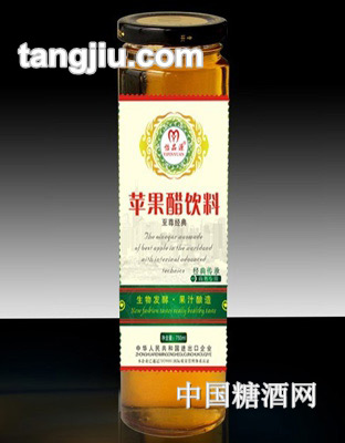 怡品源苹果醋268ml圆柱