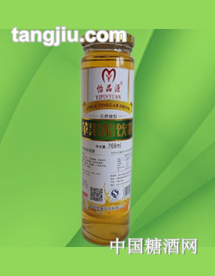 怡品源苹果醋饮料圆柱瓶268ml