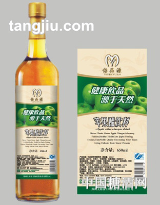 怡品源苹果醋饮料650ml